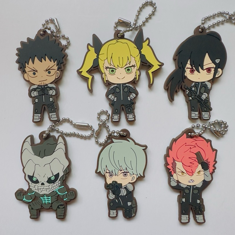 ￥My公仔￥ 日本限定 怪獸八號 怪獸8號 扭蛋 軟膠吊飾 卡夫卡 亞白米娜 市川雷諾 四之宮琪歌露 古橋伊春 鑰匙圈