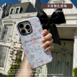 Twinko💗[CA1921]不客製-獨家授權．森林家族-松鼠兔兔大白鵝/二合一菲林殼防摔殼/磁吸殼/蘋果IPHONE