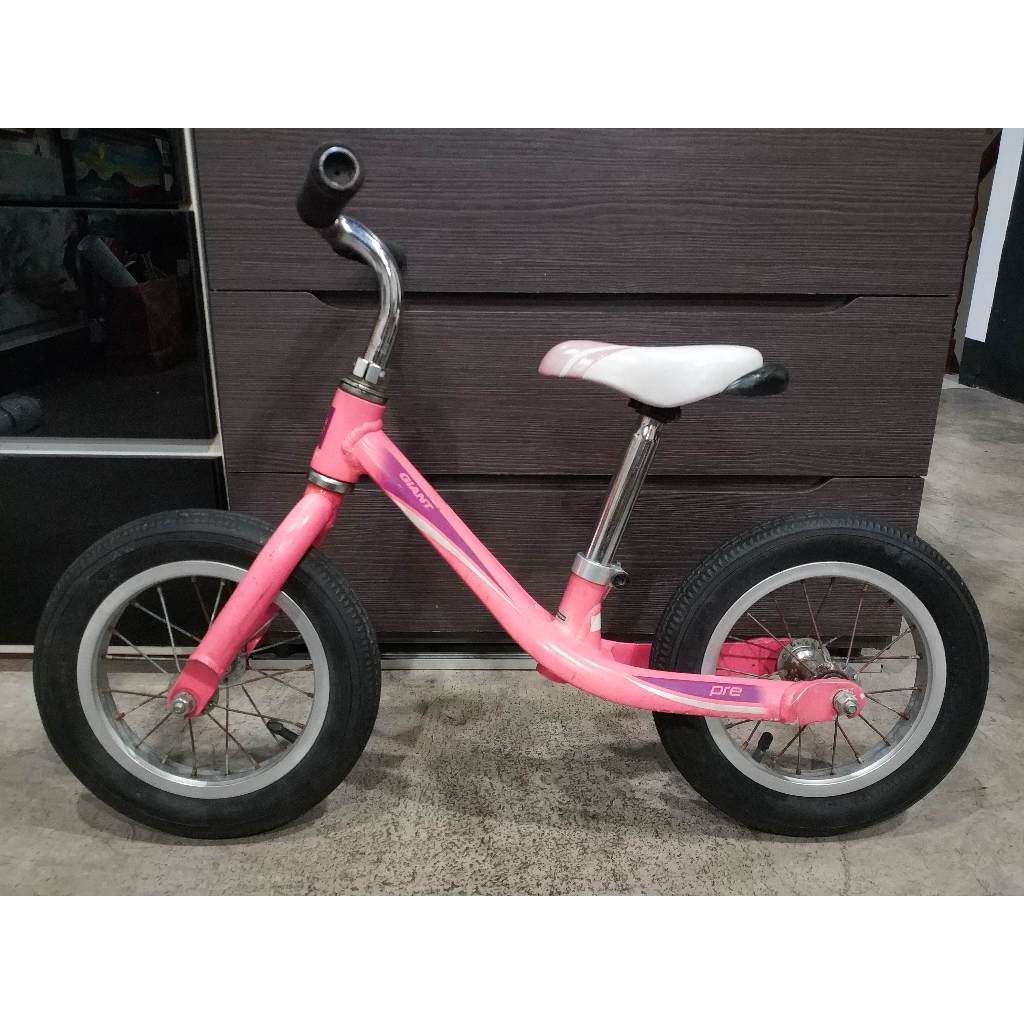 捷安特滑步車 Pre粉色滑步車 GIANT 二手滑步車 PUSHBIKE 兒童滑步車 小小孩滑步車