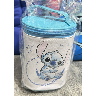現貨 正版 迪士尼 史迪奇 Stitch 星際寶貝 直立圓筒化妝包 化妝包 圓筒化妝包 收納包 手提包