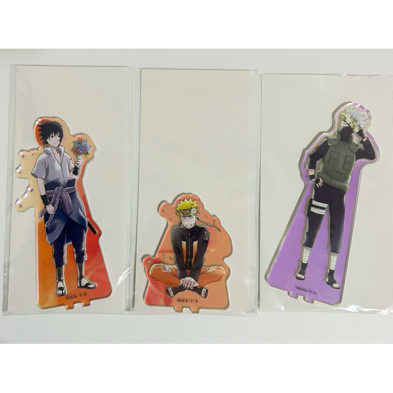 火影忍者 Naruto animate cafe立牌 佐助 鳴人 卡卡西  安利美特 a咖