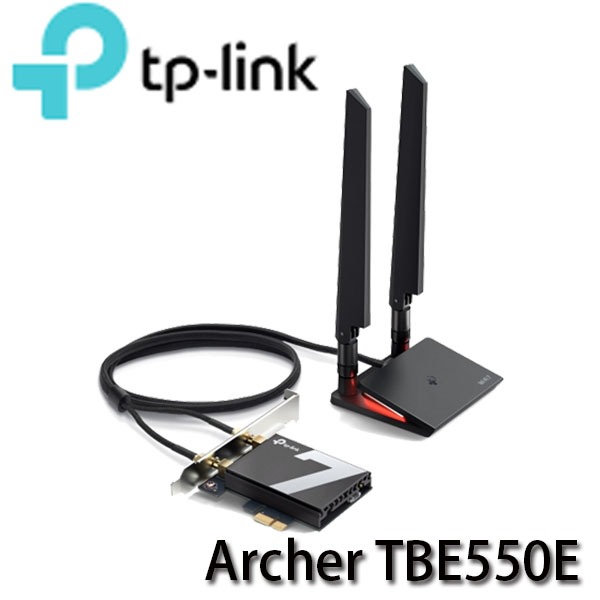 【3CTOWN】含稅 TP-Link Archer TBE550E BE9300 三頻Wi-Fi7藍牙5.4 無線網路卡