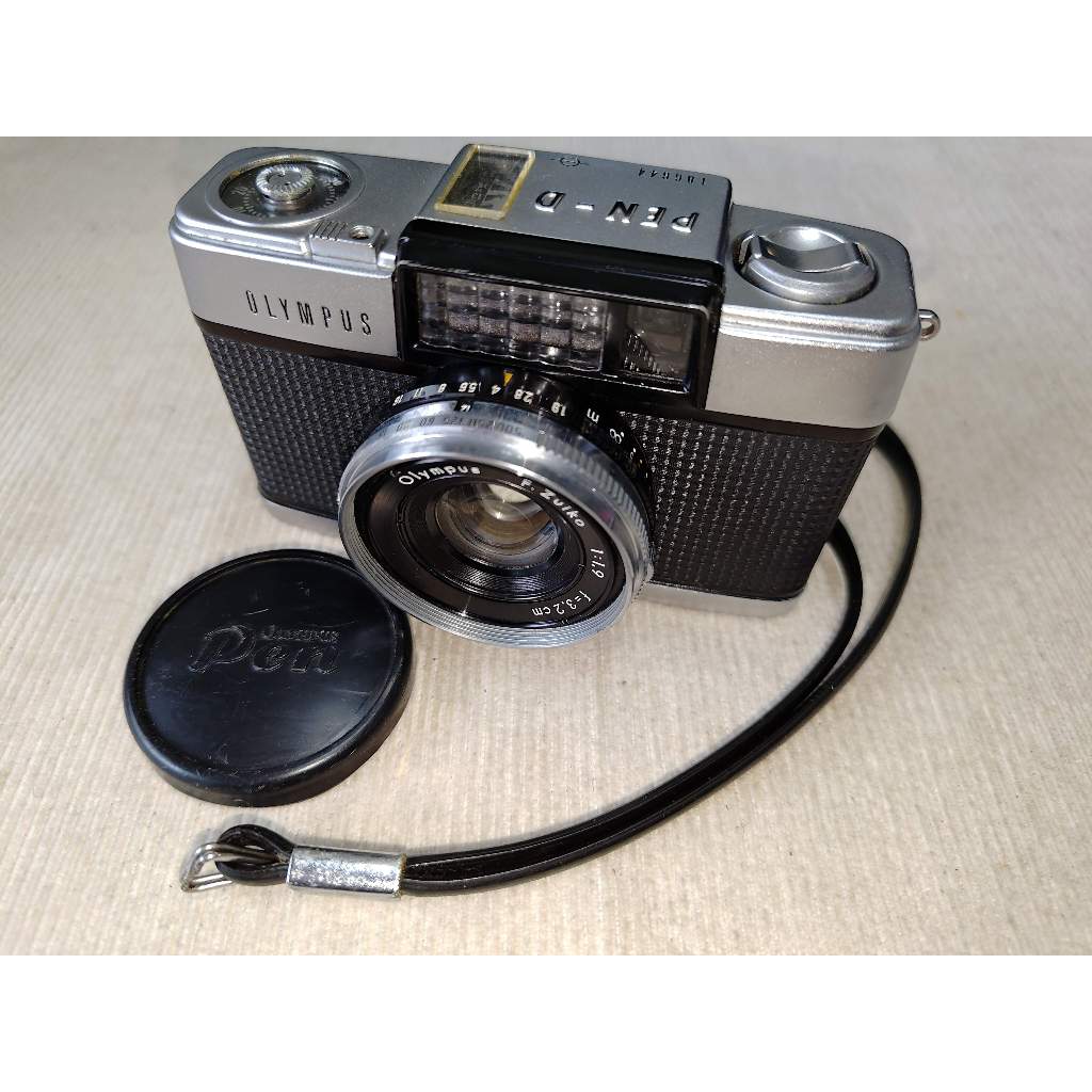 Olympus Pen-D 32mmF1.9大光圈廣角全手動機械半格底片機