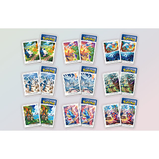 【九蛇小舖】寶可夢 PTCG 中文版 寶可夢集式卡牌遊戲 朱＆紫 雙ex初階牌組 Generations 造型卡套