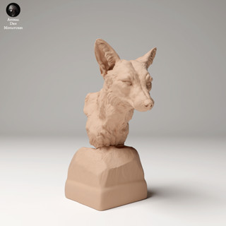 Tazo工坊[AD] 赤狐胸像Red Fox Bust 3D列印模型UW