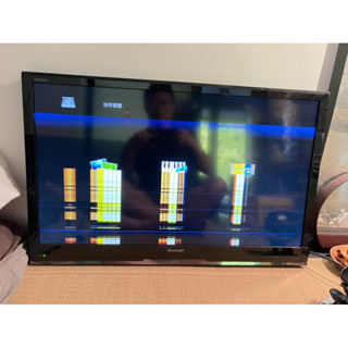 sharp 32吋 液晶電視 螢幕有問題