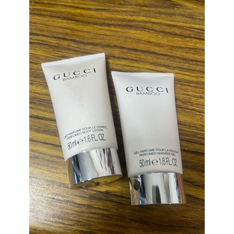 Gucci Bloom 沐浴露+乳液 50ml