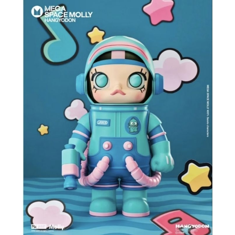 現貨🔥官方正版泡泡瑪特三麗鷗MEGA SPACE Molly人魚漢頓醜魚漢頓隱藏版400%