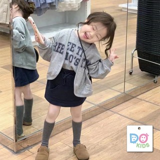 DO Kids童裝 台灣現貨-韓版字母印花三件組(外套/背心/裙子) 女童 春季新品 兒童 中小童 短袖 外套套裝