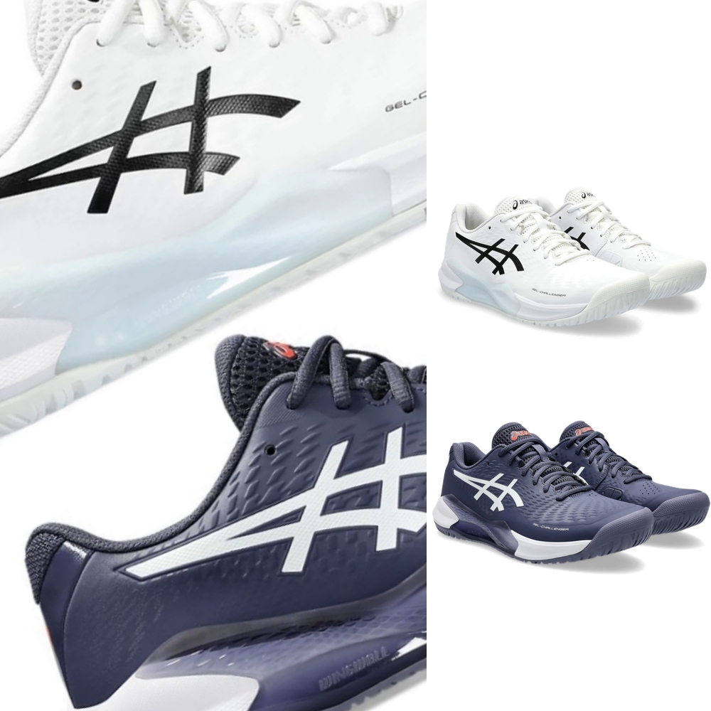 免運 ASICS GEL-CHALLENGER 14 男款 網球鞋 一般楦 1041A405-101-500 白 靛藍
