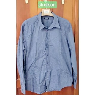 AFM21✴️型男教練二手精品館✴️《 Strellson 》🎉史尊臣🎉肩寬53cm 長袖襯衫❤️