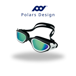 【Polars Design】偏光防霧防水游泳眼鏡 /清晰/時尚電鍍 男女適用(耳塞+鼻夾+泳鏡)三件套