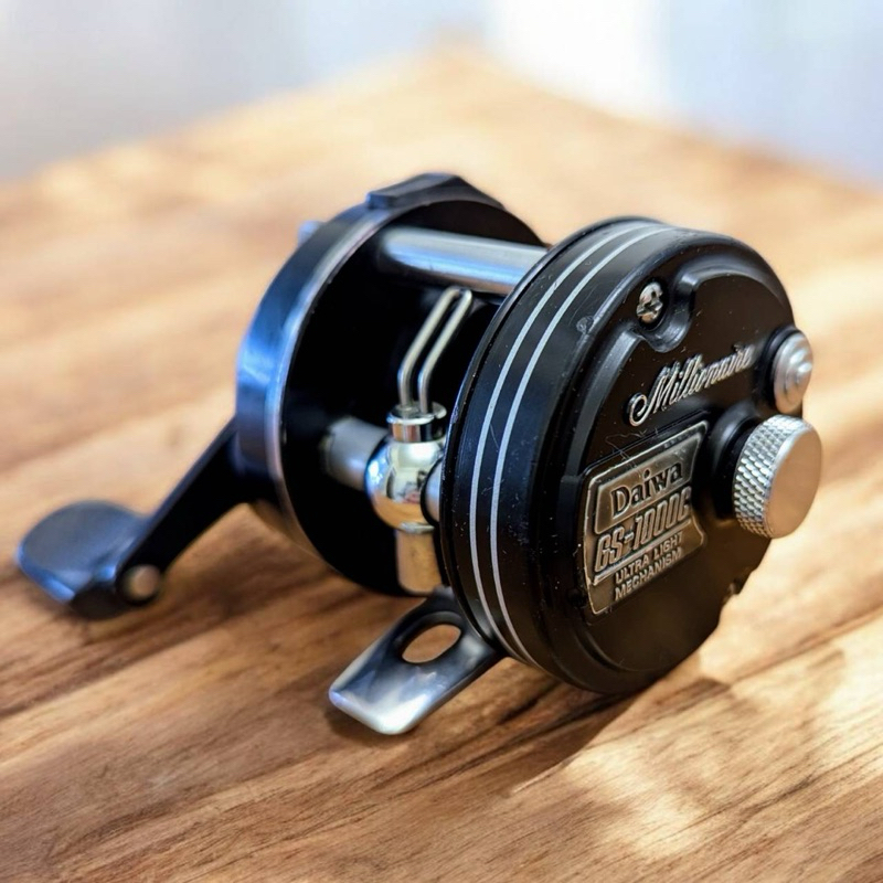 二手 大和 DAIWA MILLIONAIRE GS-1000C 兩軸式捲線器 右手捲 溪釣 路亞 假餌 微拋 管理池