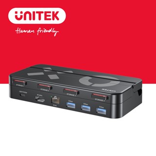 UNITEK NS Nintendo任天堂 Switch 卡片收納盒 KVM功能HUB座 (Y-G1002C)