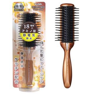 【現貨-日本VeSS】日本製 防靜電梳子 保濕成分