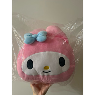 三麗鷗 Sanrio My Melody 美樂蒂 頭型暖手枕 暖手抱枕 12英吋
