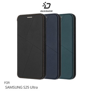 DUX DUCIS SAMSUNG 三星 Galaxy S25 Ultra S25U 輕磁皮套 側翻皮套 插卡 可立