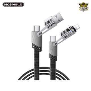 REMAX RC-C189 鋅合金65W編織數據線二拖二 USB TypeC Lightning 正版臺灣公司貨