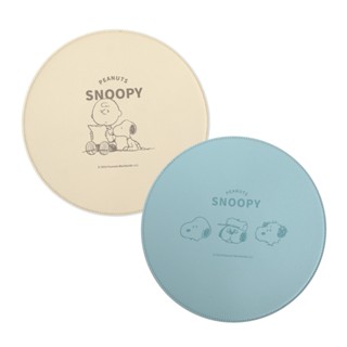 Peanuts史努比皮革滑鼠墊 Norns Original Design Snoopy電腦滑鼠桌墊