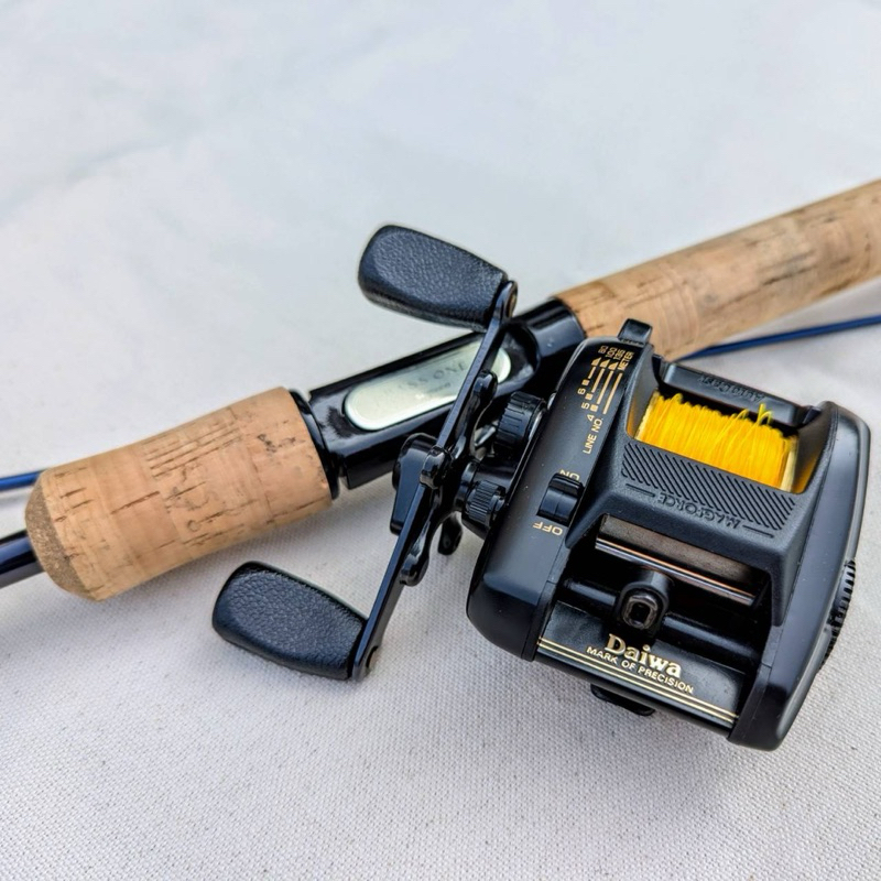 （日本製）極新 Daiwa  super millionaire st-15 兩軸式捲線器 鼓式捲線器 路亞 溪釣