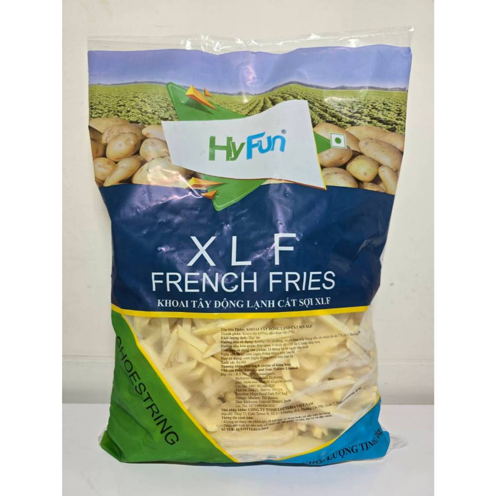 "億明食品" 🍟HY14（HYFUN）1/4細薯 薯條 2kg
