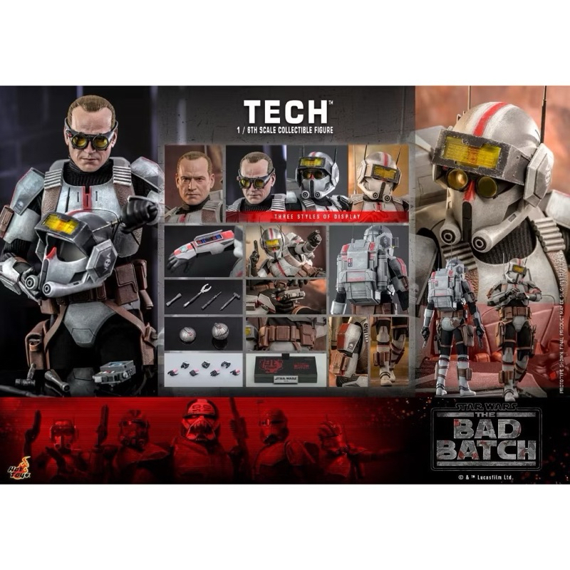 ⭕️24H出貨⭕️Hot toys Tms098 星際大戰 瑕疵小隊技師非tms042 tms087 tms099