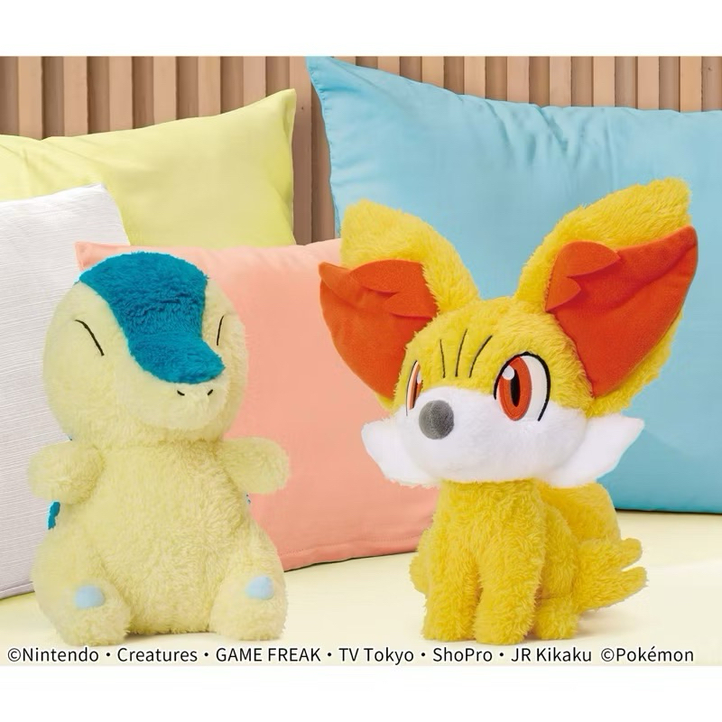 現貨 正版 新品 紫朱 萬代 天天發貨 眼鏡廠 寶可夢 暖心治癒 火球鼠 火耳狐 火狐狸 超大毛絨