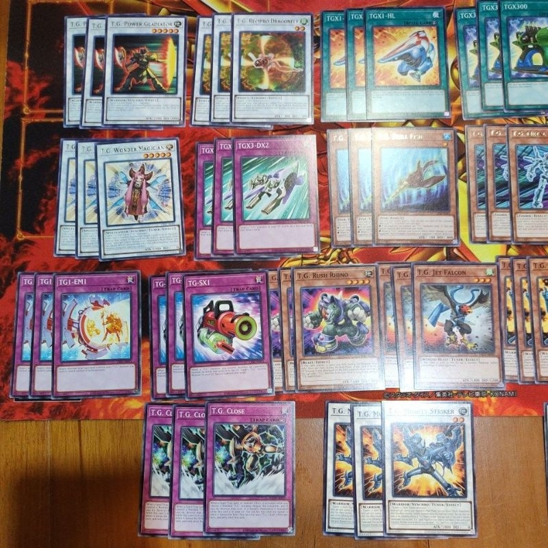 遊戲王 亞英版 TG牌組 套牌 牌料