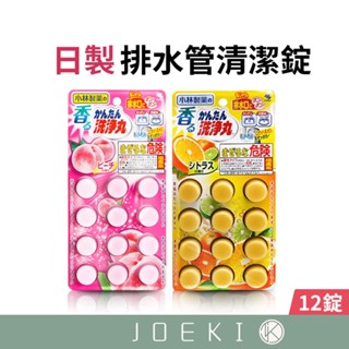 小林製藥 排水管清潔錠 12入 水管清潔錠 水管消臭錠 水管疏通 清潔錠 浴室 廚房 排水管消臭【WY0225】