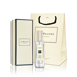 Jo Malone 英國梨與小蒼蘭古龍水 30ML 贈原廠提袋-工藝玻璃限量版【岡山真愛香水】