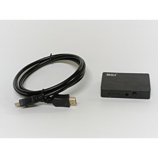★★★ 訊號選擇器3入1出 ★★★ MILI TV-1249 HDMI訊號選擇器3入1出切換器，贈送一條HDMI線