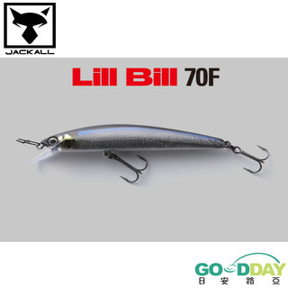 >日安路亞< JACKALL LILL BILL 70F 米諾