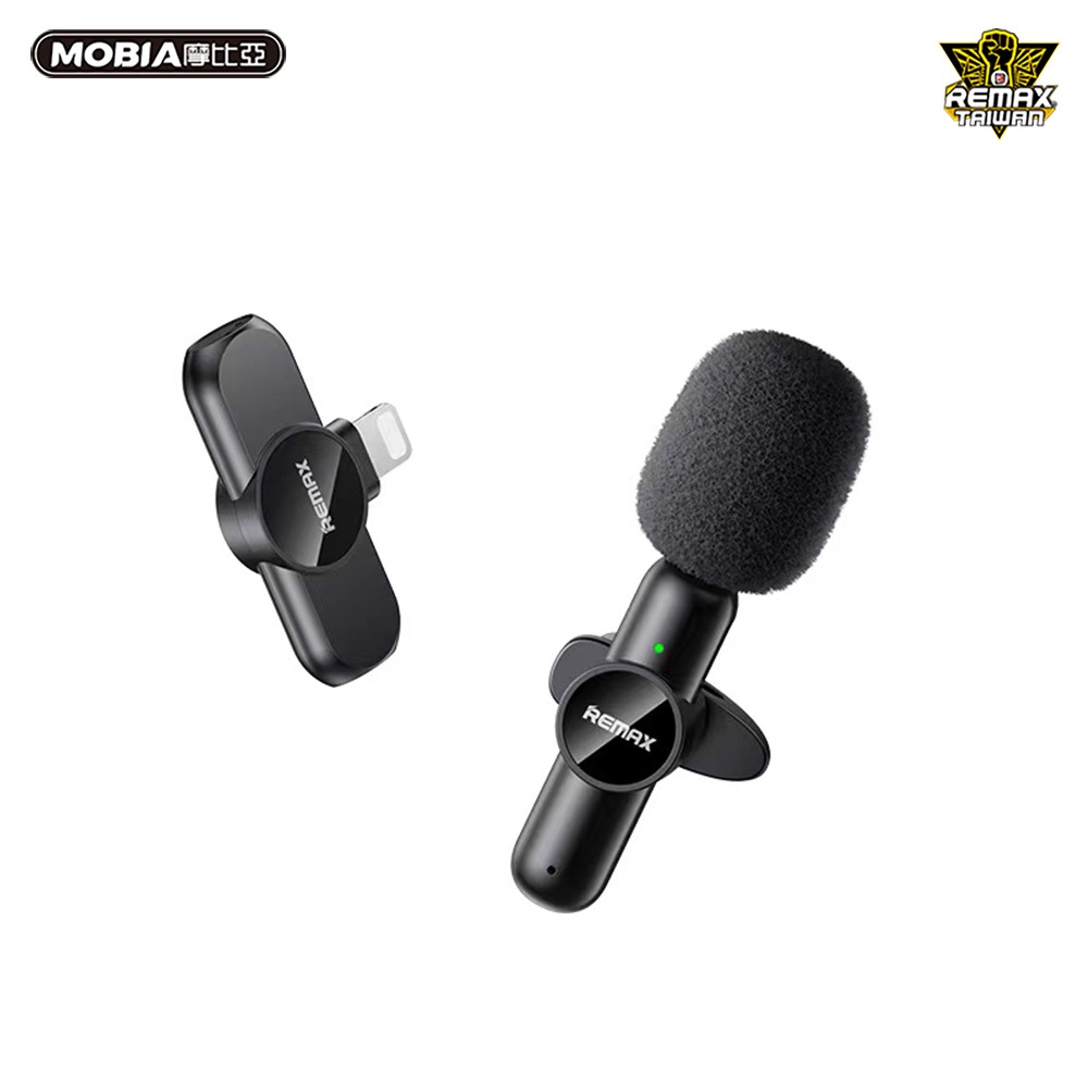 【快速出貨】REMAX 收音麥克風 TPC/IPH 一拖一 無線直播 藍牙連接 無損音質 即插即用 正版台灣公司貨