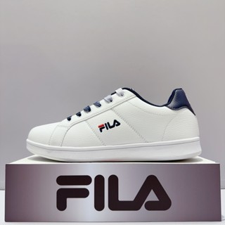 fila inheritance 男生 白色 深藍 皮革 小白鞋 板鞋 運動 休閒鞋 1-c323z-133