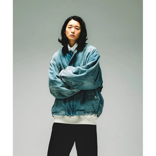 {The PAST} 現貨 Nautica Denim Blouson 布勞森 重磅 牛仔 外套 鋪棉