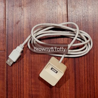 ｜Browny&Toffy｜USB延長線｜桌上隨身碟插座｜