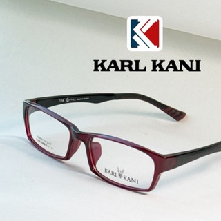 【 美國嘻哈品牌KARL KANI 】 街頭文化｜潮流休閒品牌｜紐約｜透紅黑｜出清｜長方框【唯光眼鏡 】
