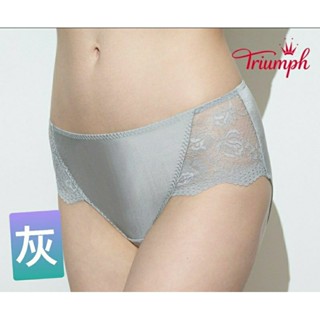 黛安芬 中腰平口內褲 XL EL 美型嚴選系列 灰