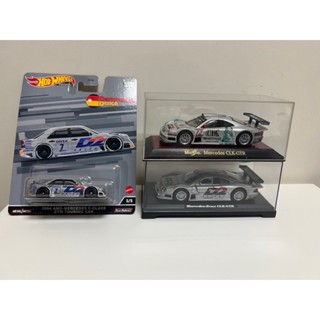 🚗_賓士 D2 賽車 Mercedes CLK-GTR 1/43C-CLASS 1/64 合金車 模型車 整套3台出售
