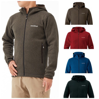 預購 日本直送 Montbell 男用連帽外套 CLIMAPLUS Knit Hooded Jacket Men’s