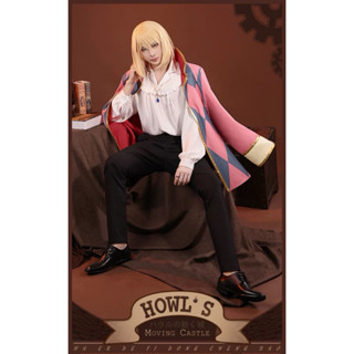 cos/cosplay/霍爾的移動城堡/霍爾/蘇菲/三分妄想/宮崎駿/衣服/褲子/外套/項鍊/耳飾/戒指/現貨/全新