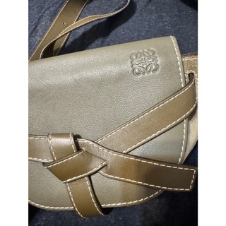 LOEWE Gate Mini leather crossbody bag