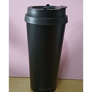 樂扣樂扣我的溫感手提咖啡杯540ml霧感保溫杯咖啡杯 304不銹鋼杯
