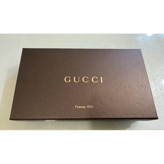 Guccissima牛皮壓信封扣式皮夾長夾