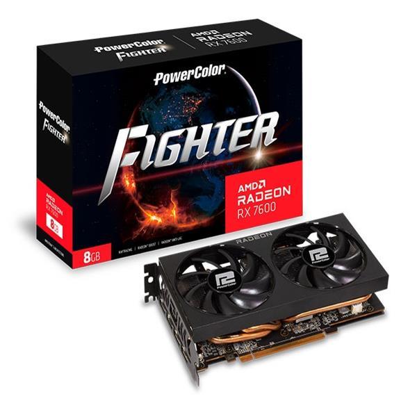 (聊聊享優惠) 撼訊 RX 7600 Fighter 8G GDDR6 128bit AMD顯示卡(台灣本島免運費)
