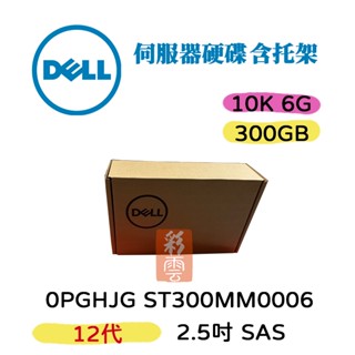 全新 Dell伺服器專用 ST300MM0006 300G 10K 2.5吋 SAS 0PGHJG PGHJG