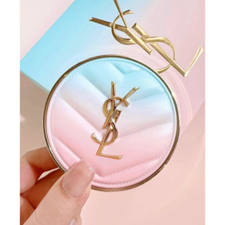 Y.A🌸 2025情人節限定 YSL 高訂菱格 粉氣墊 恆久完美霧光氣墊 超模光感精華水氣墊 皮革氣墊粉餅