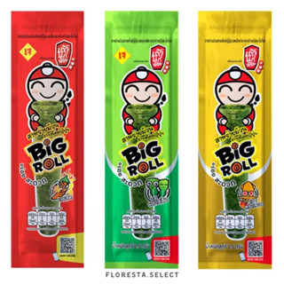 【現貨】泰國 Taokaenoi 小老闆海苔捲 Big Roll 小老闆 原味/辣味/魷魚 泰國餅乾 泰國零食