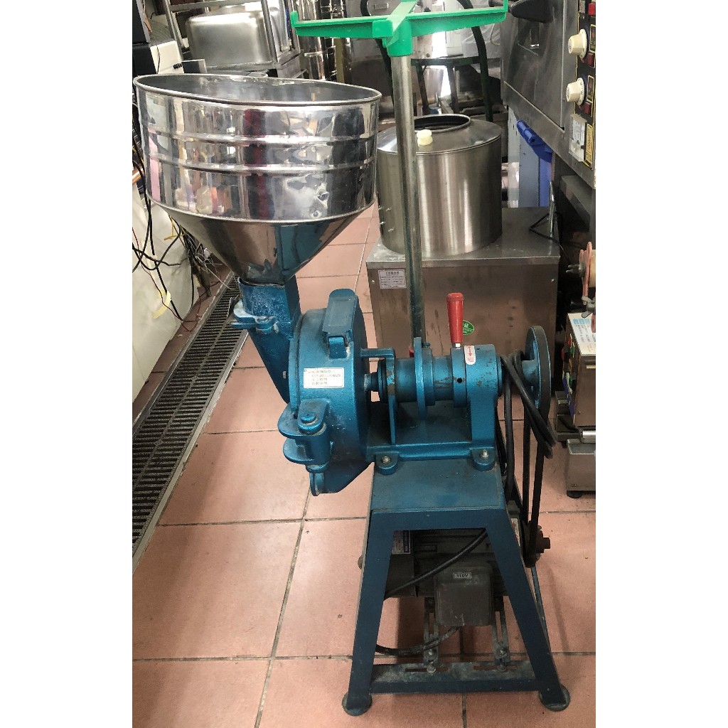 8"皮帶立式石磨機 (磨豆機/磨米機/磨豆漿/磨米漿/磨薏仁漿/磨五穀米)