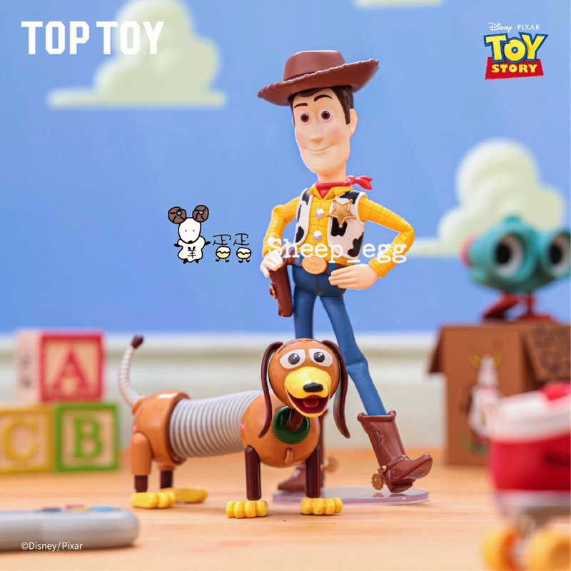 『現貨』羊蛋蛋 轉蛋 扭蛋 盒玩 正版 TOPTOY 迪士尼 玩具總動員 30週年 經典角色系列 盲盒 盲抽